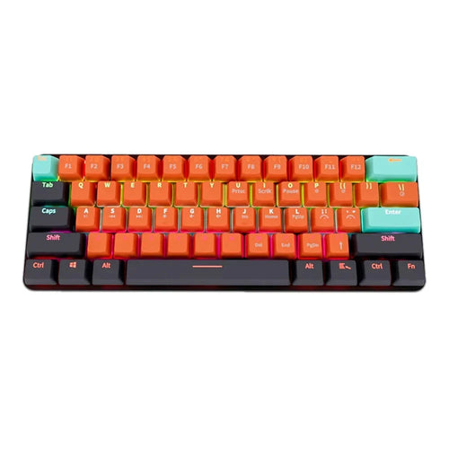 61-Key Mini Mechanical Gaming Keyboard | Hot-Swap Red Switches